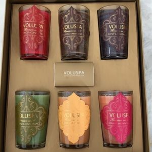 Voluspa candle gift set 6